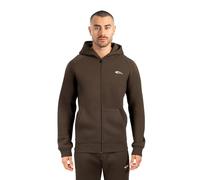 SMILODOX Zip Hoodie Herren Yasin, Kapuzenpullover mit Logo auf der Brust, leicht überschnittenen Schultern, weichem und hochwertigem Stoff, sportlicher Hoody für Alltag, Streetstyle und Freizeit