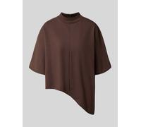 Smith and Soul Oversized Fit Sweatshirt mit Viskose-Anteil in Dunkelbraun, Größe L/XL
