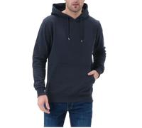 Smith & Solo Herren Kapuzenpullover - Sweatshirt Pullover Rundhals - Langarm - Slim - Fit - Training - Hoodie - Pulli - Hochwertige Baumwollmischung Männer Jungen (L, Navy)