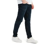 Smith & Solo Jeans Herren - Hosen Herren Stretch Slim Fit Jeanshose Jeans Slim Modern Männer Hose (Blau-Schwarz, 34W34L)
