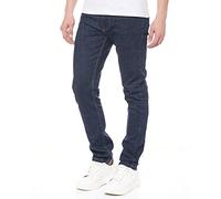 Smith & Solo Jeans Herren - Slim Fit Jeanshose, Hosen Stretch Modern Männer Straight Hose Cut Basic Washed (30W / 34L, Jake Navy)