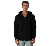 Smith & Solo Kapuzenpullover Herren - Hoodie Sweatshirt Regular Fit | Kapuzenjacke Zipper Pullover Langarm Training Pulli Baumwollmischung Männer