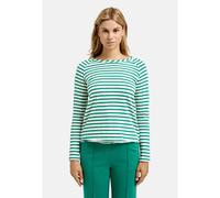 Smith&Soul - Basic Sweat Raglan Striped smaragd - Gr. - XXL