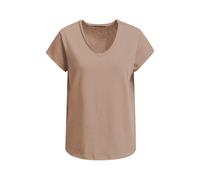 Smith&Soul - Basic Sweat Vn Short Sleeve camel - Gr. - S