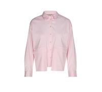 Hemdbluse SMITH & SOUL, Damen, Gr. M, sugar, Web, Obermaterial: 70% Baumwolle, 27% Polyester, 3% Elasthan, regular fit hüftlang, 2-Knopf-Manschette mit Schlitz, Blusen Hemdbluse, mit Pattentaschen vor