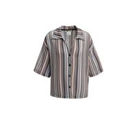 Smith&Soul - Boxy Crochet Jersey Shirt Striped - Gr. - M