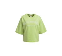 Smith&Soul - Boxy cropped College Sweatshirt Shortsleeve spring green - Gr. - L
