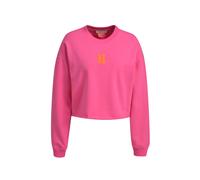 Smith&Soul - Boxy Cropped Sweatshirt 3D Anagram fuchsia - Gr. - XS