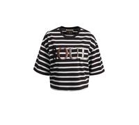 Smith&Soul - Boxy Cropped T-Shirt Soul 3D Striped - Gr. - XS