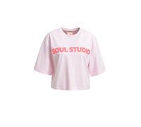 Smith&Soul - Boxy Cropped T-Shirt Soul Studio candy - Gr. - S