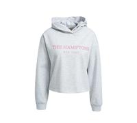 Smith&Soul - Boxy Hoodie Print Mix creamy grey melange - Gr. - M