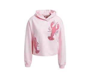Smith&Soul - Boxy Hoodie Print Mix powder rosã© - Gr. - XL