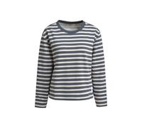 Smith&Soul - Boxy Sweatshirt Soul Studio Striped anthracite - Gr. - XL