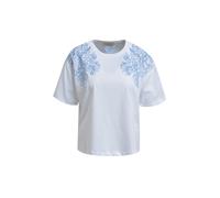 Smith&Soul - Boxy T-Shirt Embroidery white - Gr. - L