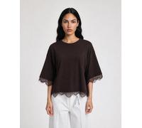 Smith&Soul - Boxy T-Shirt Lace Hem - Gr. - S