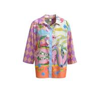 Smith & Soul Damen Bluse im Mustermix mit 3/4-Ärmeln Lavender, M
