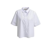Smith&Soul Damen Bluse Boxy Shirt Collar Blouse Kurzarm Weiß XL