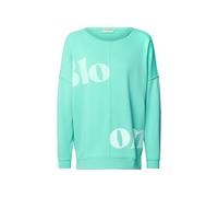 Smith & Soul Damen Oversized Sweatshirt mit Prints Mint, M