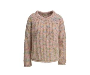 Smith&Soul - Effect yarn raglan Pullover beige print - Gr. - L