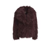 Smith&Soul - Fake Fur Jacket bordeaux - Gr. - S