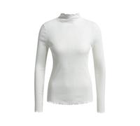 Smith&Soul - Fitted Rib Longsleeve Standup Collar cream white - Gr. - XL