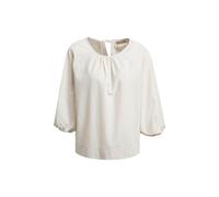 Smith&Soul - Gathered Round Neck Blouse beige - Gr. - XL