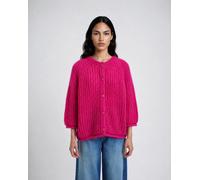 Smith&Soul - Hairy Round Neck 3/4 Slv Cardigan - Gr. - L