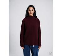 Smith & Soul - High Collar Pullover plum - Gr. - XS