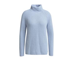 Smith&Soul - High Collar Rib Pullover iceblue - Gr. - L