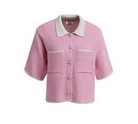 Smith & Soul - Structure Stripe Cardigan bubblegum print - Gr. - XS