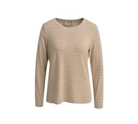 Smith&Soul - Longsleeve stripes beige - Gr. - XS