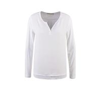 Smith and Soul Bluse mit Tunikakragen in Offwhite, Größe XL