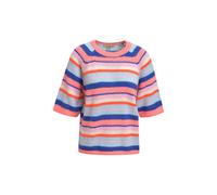 Smith & Soul - Multi-Stripe Half Sleeve Pullover mandarin red print - Gr. - M