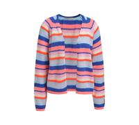 Smith&Soul - Multi-Stripe open Cardigan mandarin red print - Gr. - M