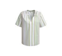 Smith & Soul - Multi-Stripe V-neck Blouse spring green print - Gr. - S