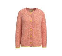 Neon Effect Yarn Cardigan Gelb S