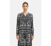 Langarmbluse SMITH & SOUL, Damen, Gr. S, marine, Web, Material: 100% Viskose, Paisley, regular fit normal, V-Ausschnitt, Ärmel mit Ärmelschlitz 1-Knopf-Manschette, Blusen, mit All Over Print (20087652