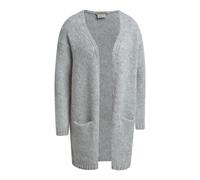 Smith&Soul - Open Cardigan Mid Length silver grey melange - Gr. - M
