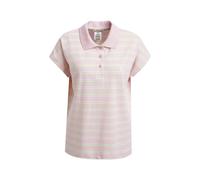 Smith&Soul - Oversize Polo Pique T-shirt Multistriped powder rosã© - Gr. - M