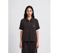 Smith & Soul - Oversize Polo Scuba Sweat Drawstring - Gr. - S