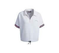 Smith&Soul - Oversize Polo Scuba Sweat Drawstring offwhite - Gr. - XL