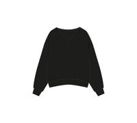 Smith&Soul - Oversize Sweatshirt Open Edges Vn black - Gr. - M