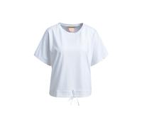 Smith & Soul - Oversize T-Shirt Drawstring Hem white - Gr. - M