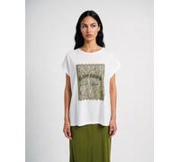 Smith & Soul - Oversize T-Shirt Lace Application offwhite - Gr. - XL