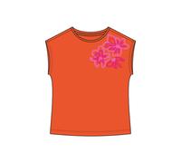 Smith & Soul - Oversize T-Shirt Sequins hot orange - Gr. - S