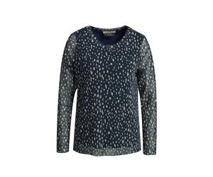 Smith&Soul - Printed Mesh Longsleeves marine print - Gr. - S