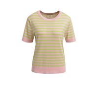 Smith&Soul - Striped Basic Half Slv Pullover powder rosã© print - Gr. - XS
