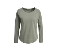 Smith and Soul Longsleeve mit Rundhalsausschnitt in Khaki, Größe S