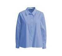 Smith&Soul - Shirt Collar Blouse Side Slit bleu - Gr. - S