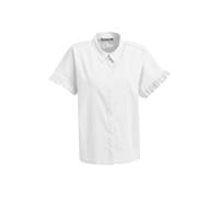 Smith&Soul - Shirt Collar Ruffle Cuff Blouse cream white - Gr. - M